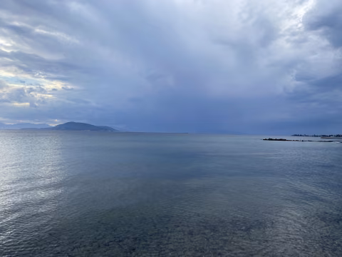 Ägäisches Meer bei der Insel Ägina